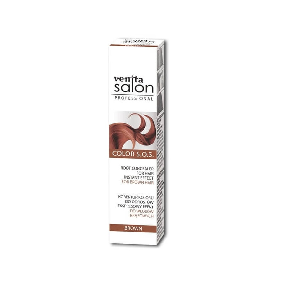 Shop Venita Salon Professionelle Farbe S.O.S. Brauner Wurzel-Farbkorrektor, 75ml Venita Salon Professionelle Farbe S.O.S. Brauner Wurzel-Farbkorrektor, 75ml