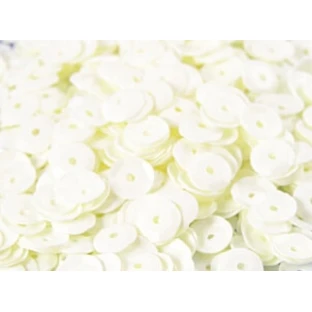 6mm Zierpailletten, creme-pastell