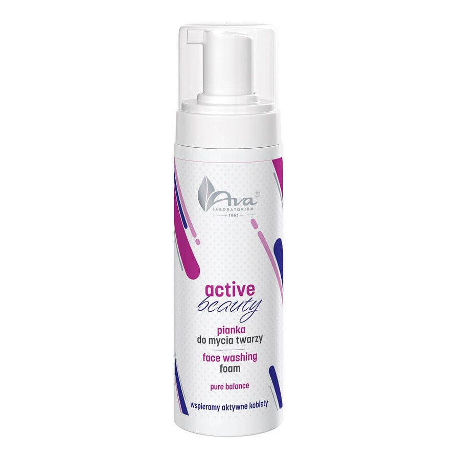 Boutique Ava Laboratorium Active Beauty Face Wash Nettoyant moussant pour le visage 150ml Ava Laboratorium Active Beauty Face Wash Nettoyant moussant pour le visage 150ml
