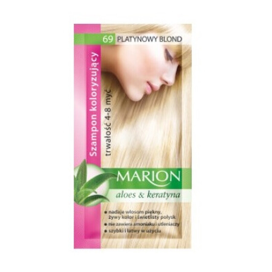 Marion, Färbeshampoo, 69 platinblond, 40 ml