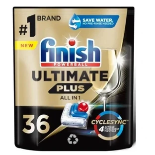 Finish Ultimate Plus Capsules de lavage de vaisselle Powerball AiO Fresh 36 pièces