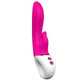 S-HANDE Vibrateur lapin Dew avec fonction d&#39;aspiration et 9 modes de vibration Red Rose
