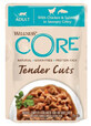 Wellness, Core, p&#226;t&#233; pour chats, poulet et os, 85g