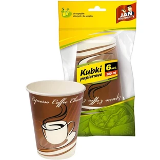 Jan Niezbdny, Paper cups 250ml, 6 pieces