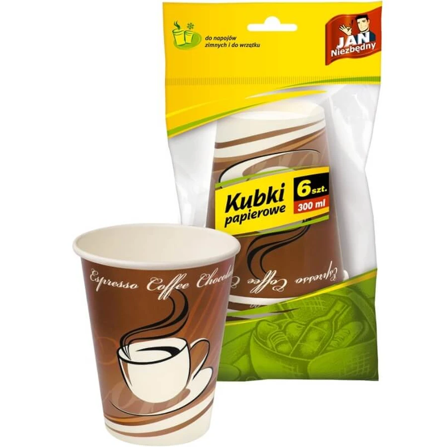 Jan Niezbdny, Paper cups 250ml, 6 pieces