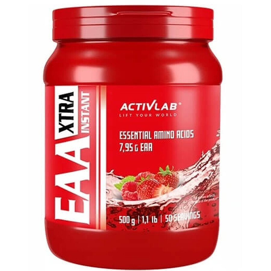 EAA Xtra Instant, zmeură / căpșuni, 500g