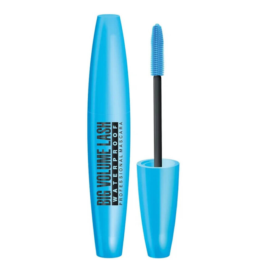 Eveline Cosmetics Máscara de pestañas Big Volume Lash Waterproof Negro Profundo, 9ml