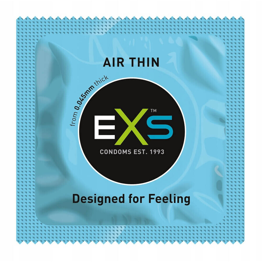 Prezervative EXS Air Thin, 3 bucăți
