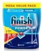 Finish Power All in One Pastiglie per lavastoviglie al limone, 80 pz.