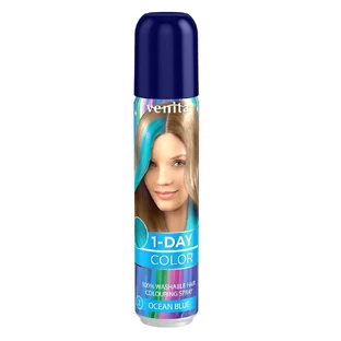 Venita 1-Daagse Kleur Oceaanblauw Gekleurde Was Spray 50ml