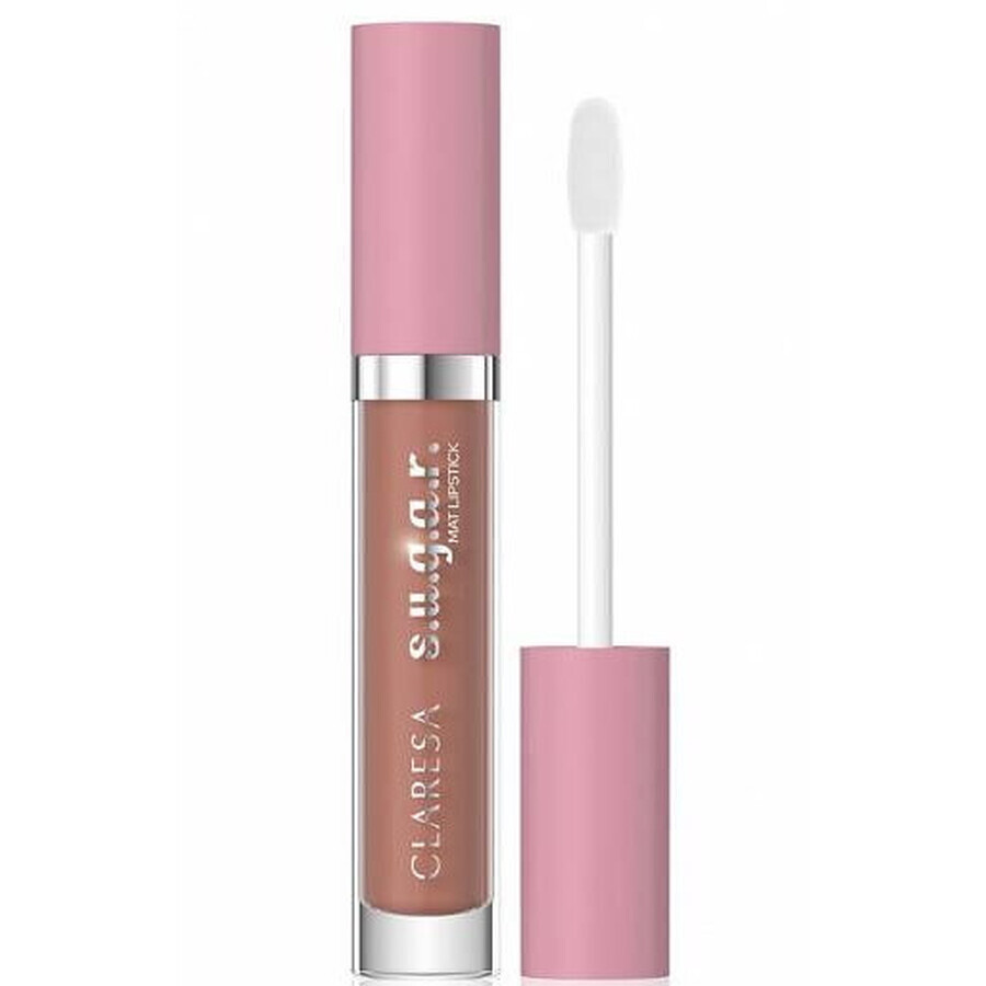 Claresa, Sugar 01 matte vloeibare lippenstift, 5 g
