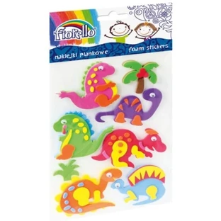 Dinosaur foam stickers