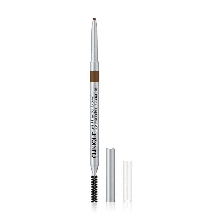 Clinique Quickliner For Brows Automatic Brow Pencil 04 Deep Brown, 0,6g