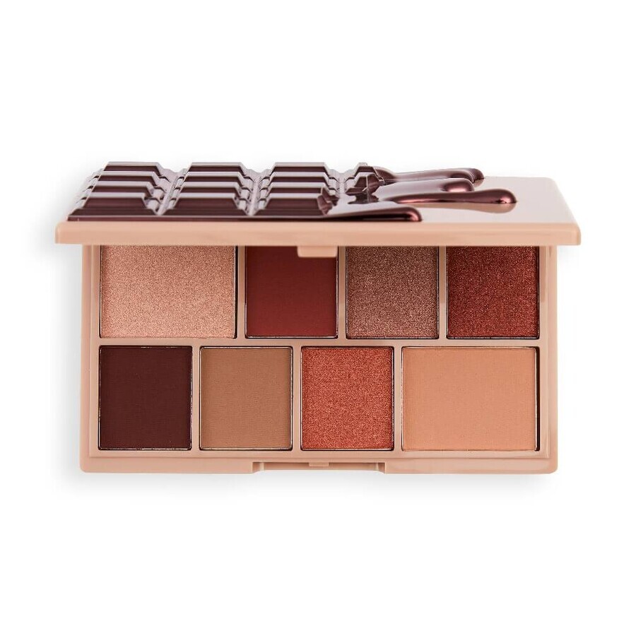 Makeup Revolution I Heart Revolution Mini Chocolate Mini Hazelnut Cream Eyeshadow Palette, 10.2g