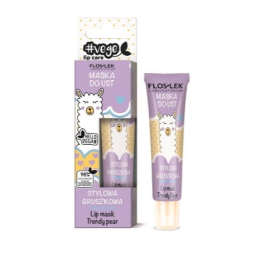 Flos-Lek, Mască de buze cu stil de pere, 14g