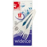 Bratek, Disposable plastic forks, 12 pieces