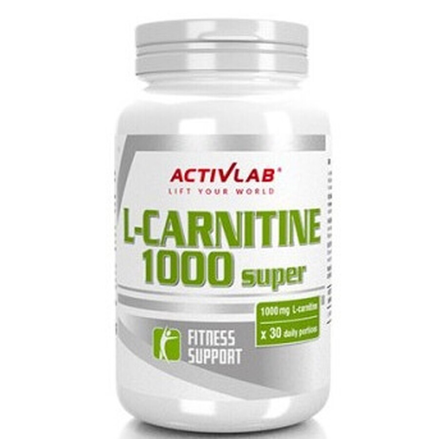 L-Carnitină 1000 Super Activlab 30 capsule