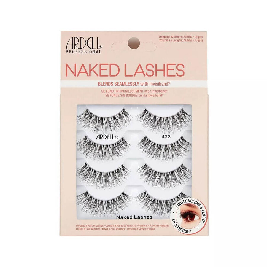 Cumpără Ardell Naked Lashes Multipack Gene artificiale pe o bandă 422 negru Ardell Naked Lashes Multipack Gene artificiale pe o bandă 422 negru