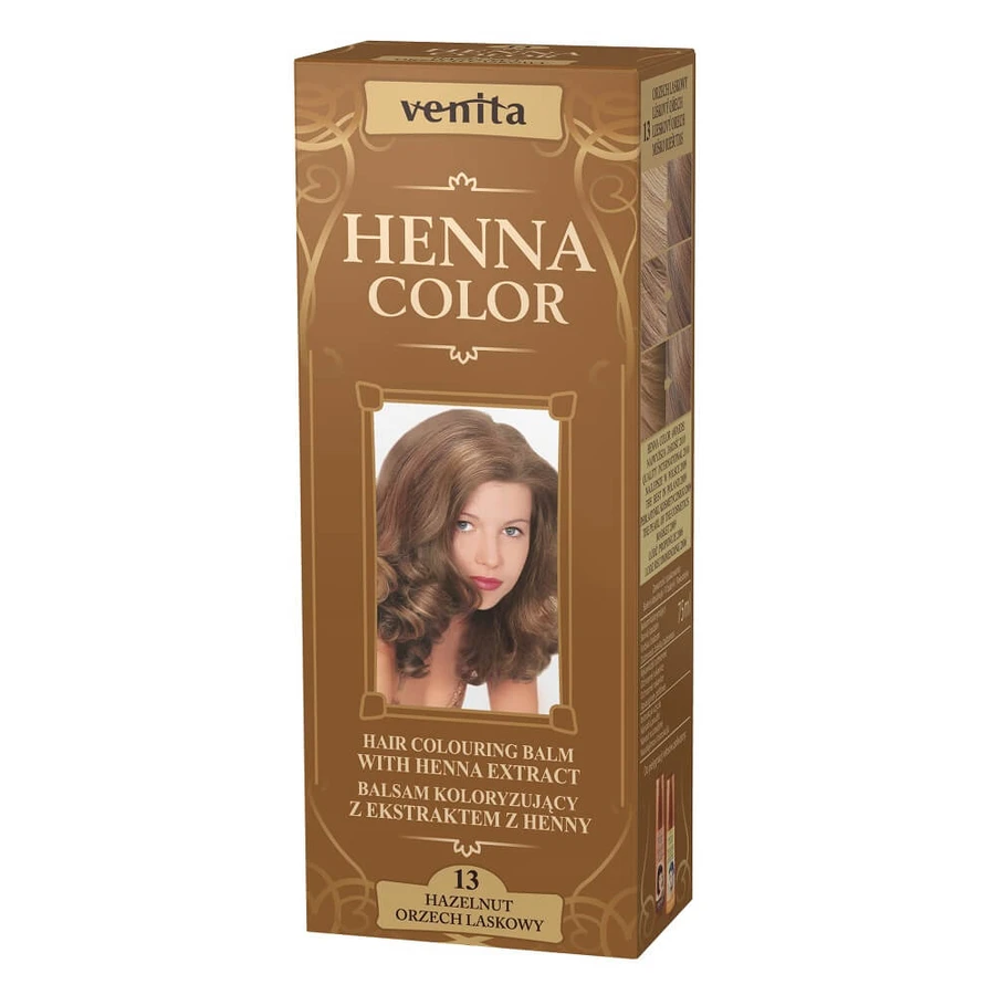 Venita Henna Colour Kruidenkleurlotion met henna-extract 13 Hazelnoot, 75ml