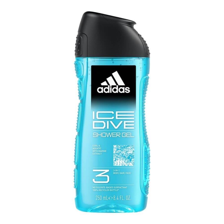 Winkel op Adidas Ice Dive douchegel voor mannen, 250ml Adidas Ice Dive douchegel voor mannen, 250ml