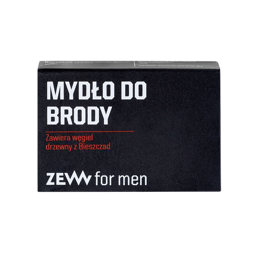 Zew Bartseife für Männer mit Bieszczady Holzwurm, 85ml