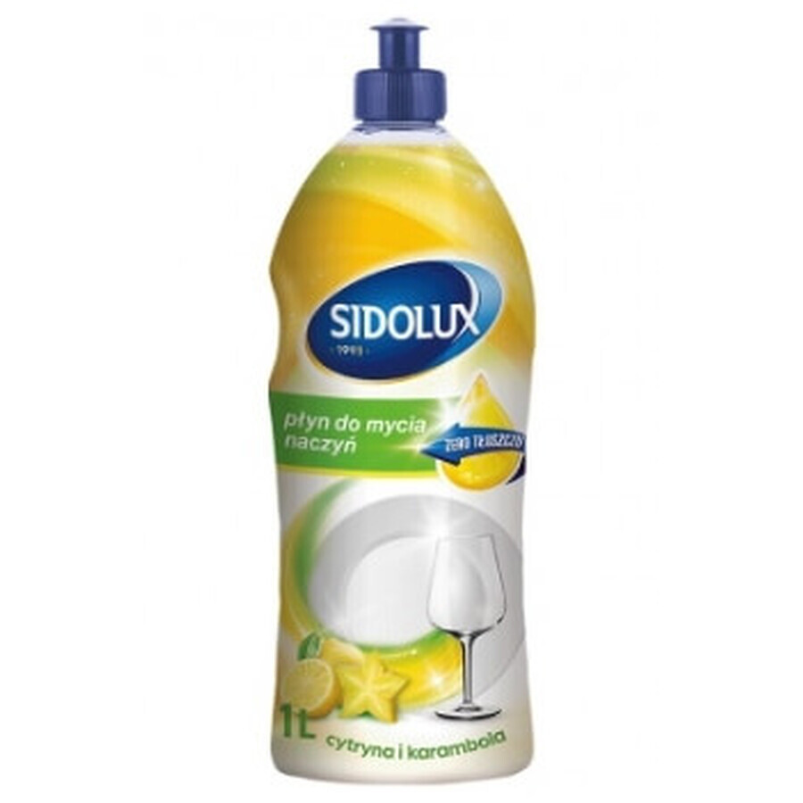 Sidolux, liquide vaisselle citron carambole, 1000 ml