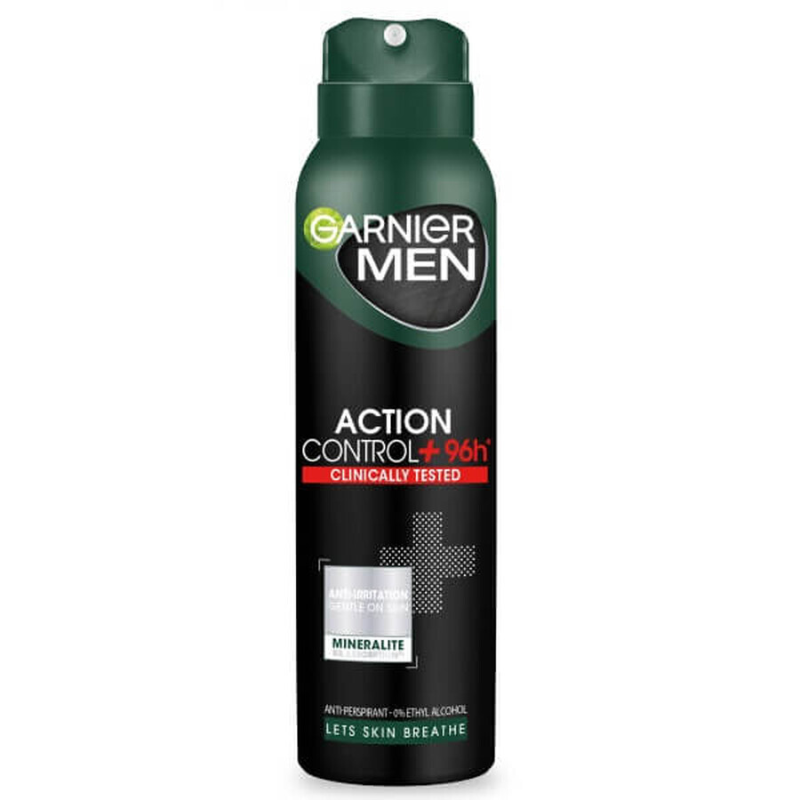 Comprar Garnier Men Action Control+ Antitranspirante Spray, 150ml Garnier Men Action Control+ Antitranspirante Spray, 150ml