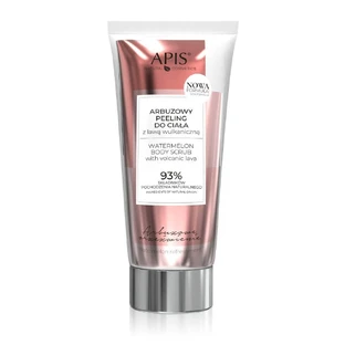 Apis Wassermelone und Fichte Körperpeeling mit vulkanischer Lava, 200ml