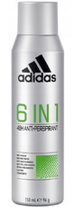 Adidas Uomo Antitraspirante 6in1, 150 ml