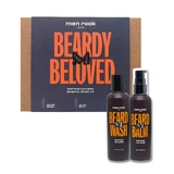 MenRock Beardy Beloved Soothing Oak Moss Beard Shampoo 100ml + Beard Conditioner 100ml