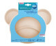 Canpol Babies Three-piece silicone plate with suction cups 51/401 cream, 6m+