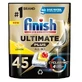 Finish Ultimate Plus Powerball AiO limón Powerball cápsulas lavavajillas 45 unidades