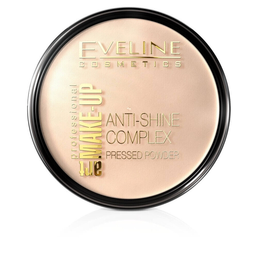 Eveline Cosmetics Polvos Minerales Matificantes con Seda 33 Arena Dorada, 14g