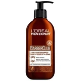 L'Oréal Men Expert, BarberClub, Beard Shampoo 3 in 1, 200 ml