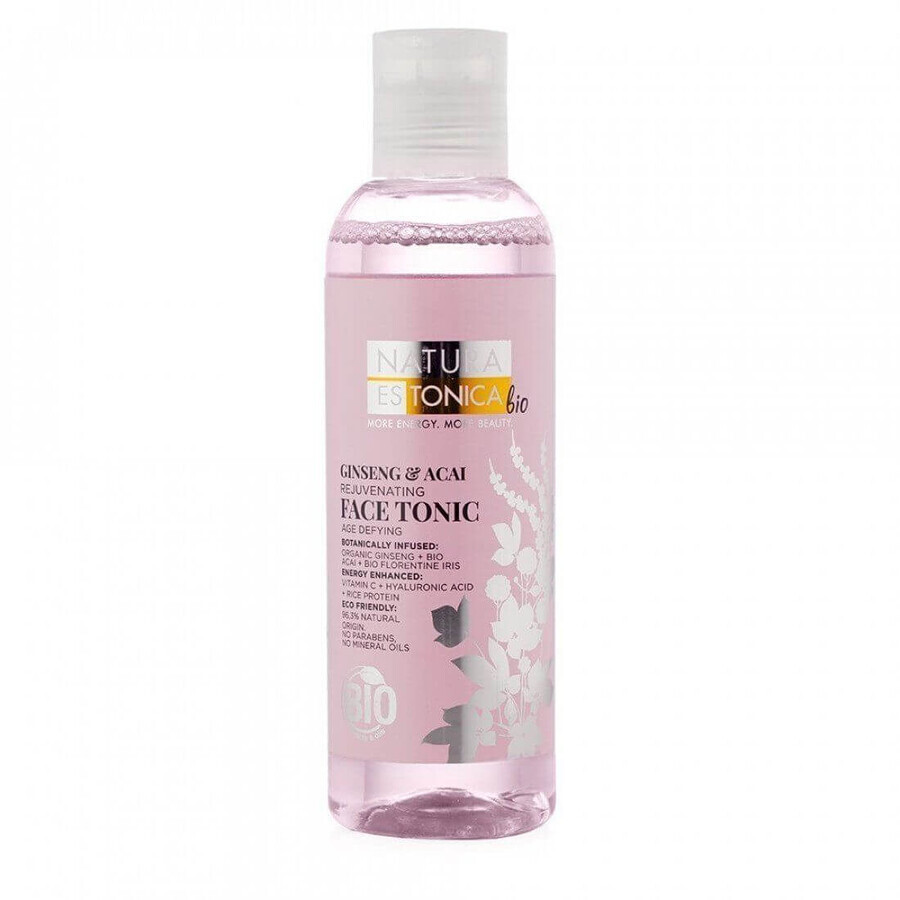 Boutique Natura Estonica Tonique visage lissant au ginseng et à l'açai, 200ml Natura Estonica Tonique visage lissant au ginseng et à l'açai, 200ml