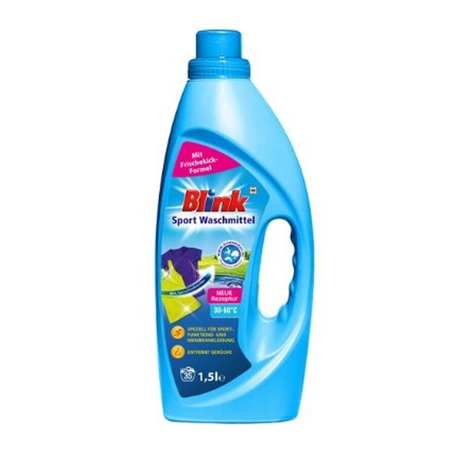 Blink, Sport, Detergente per bucato, 1,5 l