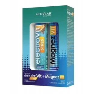 ActivLab Pharma, ElectroVit Stress Orange 20 Tabletten + MagnesiumVit Schwarze Johannisbeere 20 Tabletten