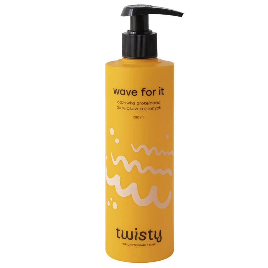 Twisty Conditionneur protéiné pour cheveux bouclés, 280ml