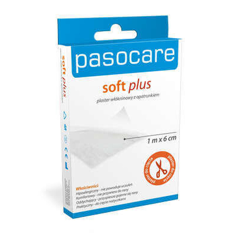 Pasocare Soft Plus, Vliesstoffkompresse, 1 m x 6 cm, 1 Stück - Langlebig!