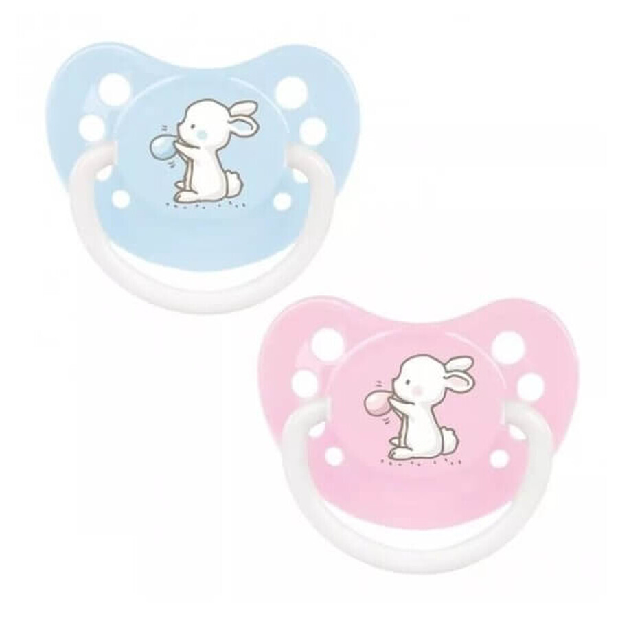 Canpol, pacifier, pacifier, silicone, anatomical Little Box 0-6m 23/262, 1 pc
