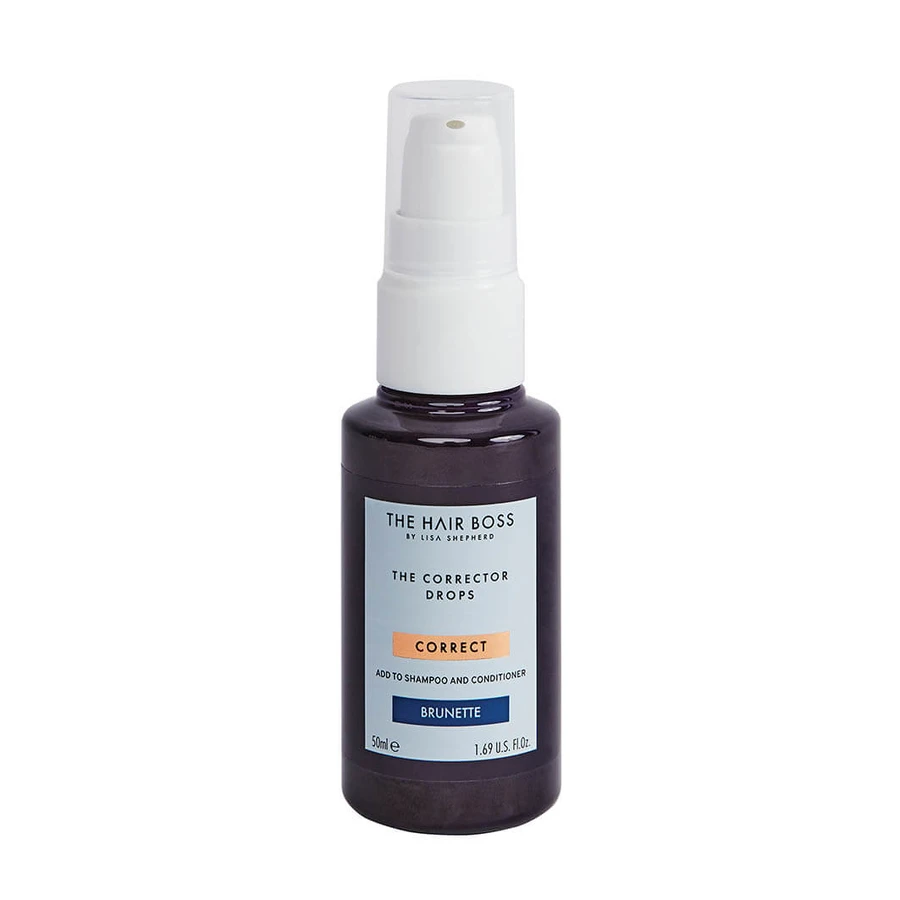 The Hair Boss The Corrector Drops zur Korrektur der dunklen Farbe von brünettem Haar, 50ml