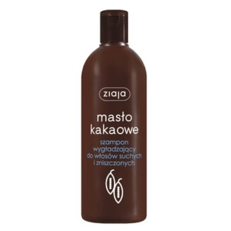 Ziaja Maso Maso Kakaowe, Shampooing pour cheveux secs et abîmés, 40 ml - Expiration prolongée !