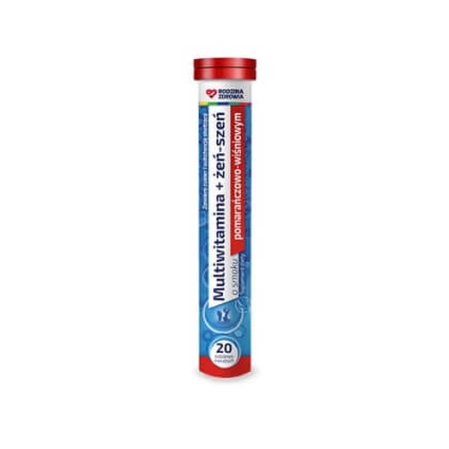 Family Health Multivitamin + e-tablet 20 effervescent tablets