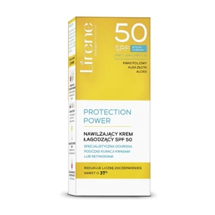 Lirene, Power Protection Crema Hidratante Refrescante FPS 50, 50 ml