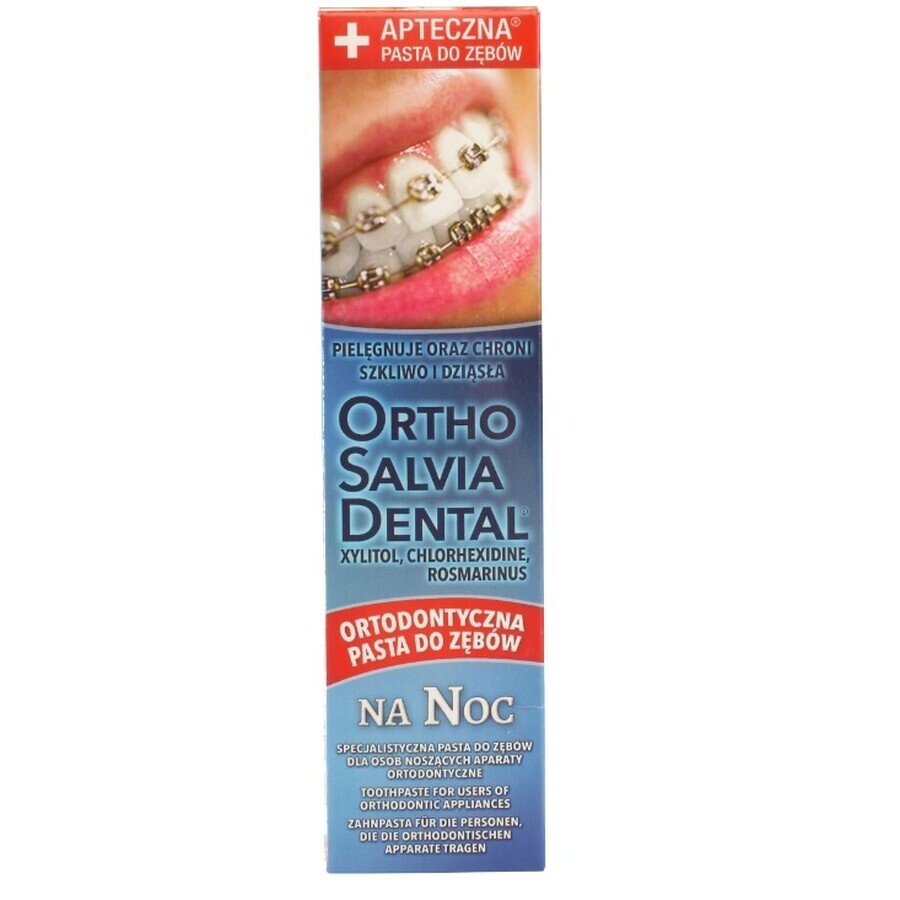 Ortho Salvia Dental Night Toothpaste 75 ml