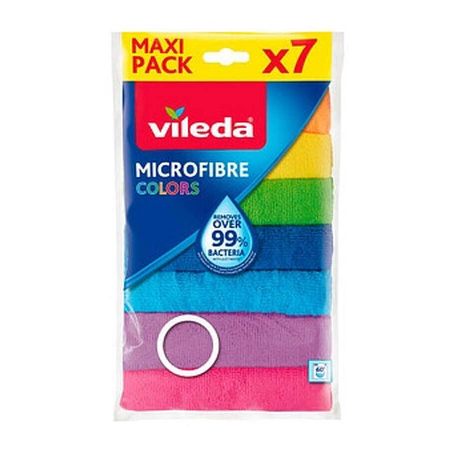 Vileda, Pânză multifuncțională din microfibră, 7 bucăți