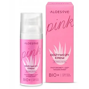 Aloesove Pink Rich Crema facial hidratante de noche 50 ml