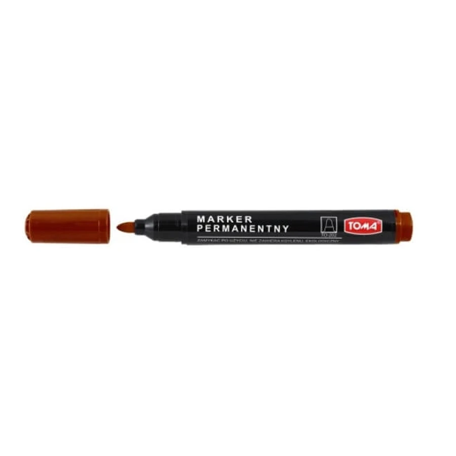 Toma, permanente marker okrgy, berk