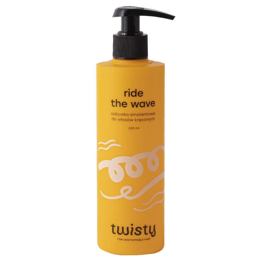 Twisty emollient conditioner for wavy hair, 280ml