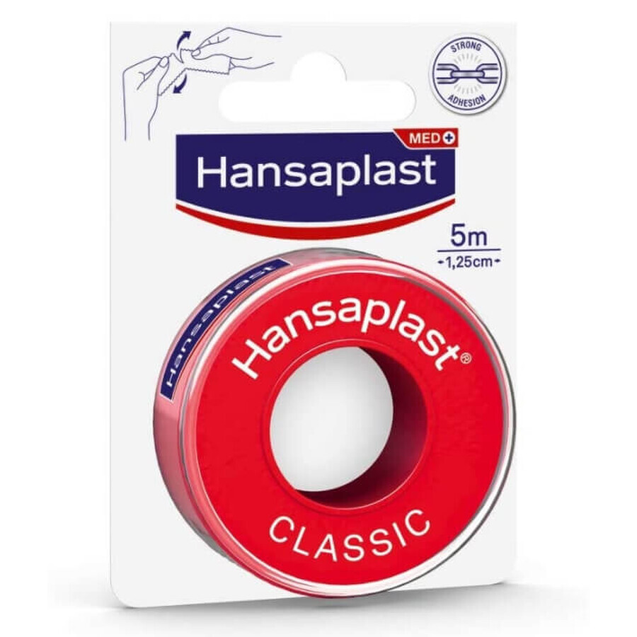 Shop Hansaplast Classic, Klebstoff auf Rolle, 5m x 1,25 Hansaplast Classic, Klebstoff auf Rolle, 5m x 1,25